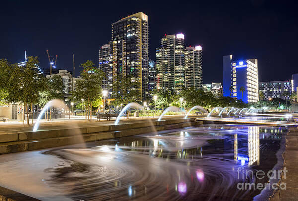 Water Poster featuring the photograph Waterfront Park by Eddie Yerkish