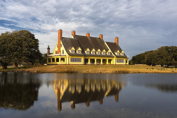 Outer Banks Poster featuring the photograph Whalehead Club by Dennis Kowalewski