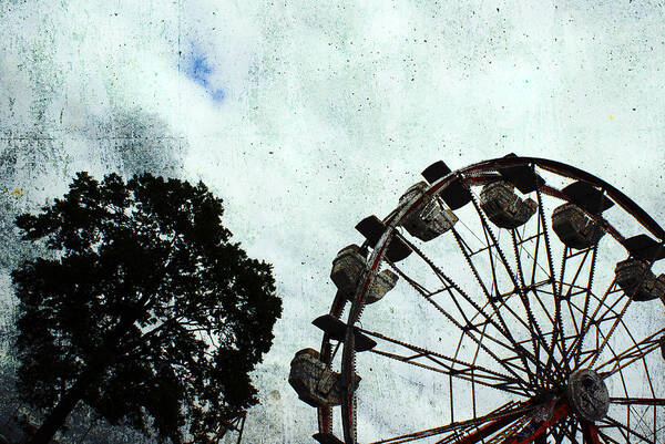  Poster featuring the photograph Wheel In The Sky by Off The Beaten Path Photography - Andrew Alexander