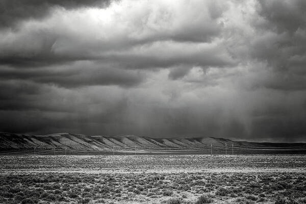 White Mountain Poster featuring the photograph White Mountain by Lou Novick