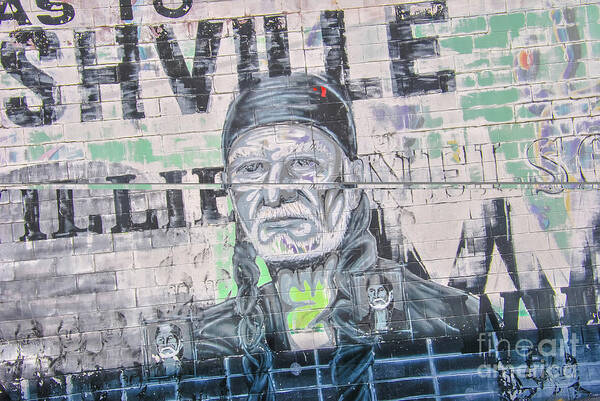 Willie Nelson Poster featuring the photograph Willie by Pamela Williams