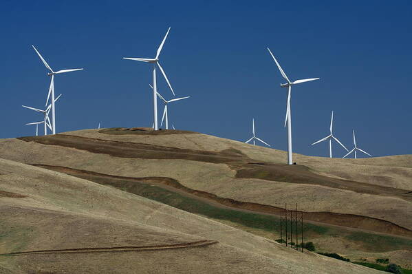 Wind Turbine Poster featuring the photograph Wind Power by Todd Kreuter