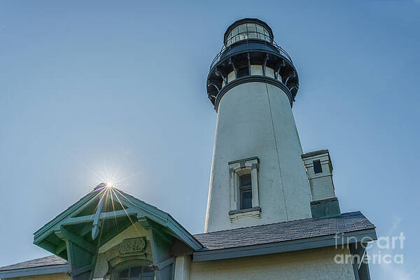 Lighthouse Poster featuring the photograph Yaquina Lighthouse by Craig Leaper