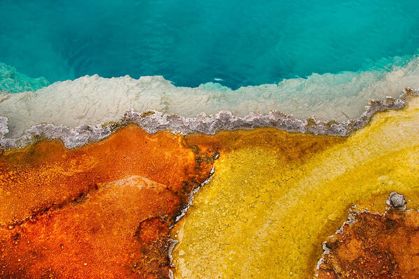 Pool Poster featuring the photograph Yellowstone Pool by Grant Groberg