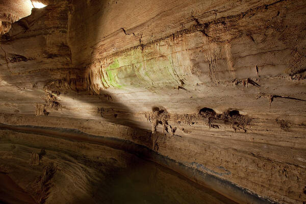 Alabama Poster featuring the painting Cathedral Caverns, Scottsboro, Alabama #1 by Carol Highsmith