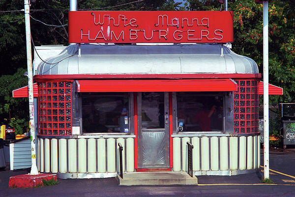America Poster featuring the photograph Hackensack, NJ - Burger Joint 2018 #2 by Frank Romeo
