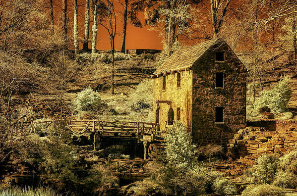 Old Mill Poster featuring the photograph The Old Mill #1 by Michael McKenney