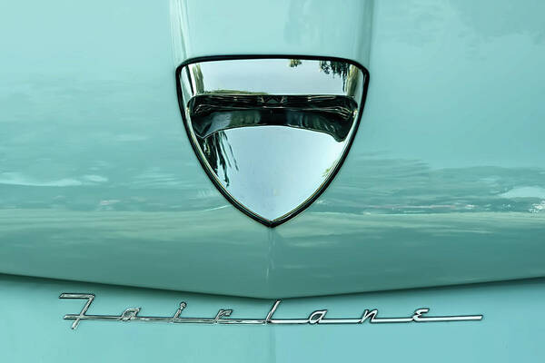 Vehicle Poster featuring the photograph 1958 Ford Fairlane by Scott Norris