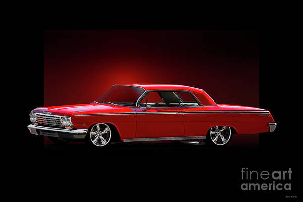 1962 Chevrolet Impala Ss Poster featuring the photograph 1962 Chevrolet Impala SS by Dave Koontz