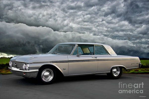 1962 Ford Galaxie 500 Xl Poster featuring the photograph 1962 Ford Galaxie 500 XL by Dave Koontz