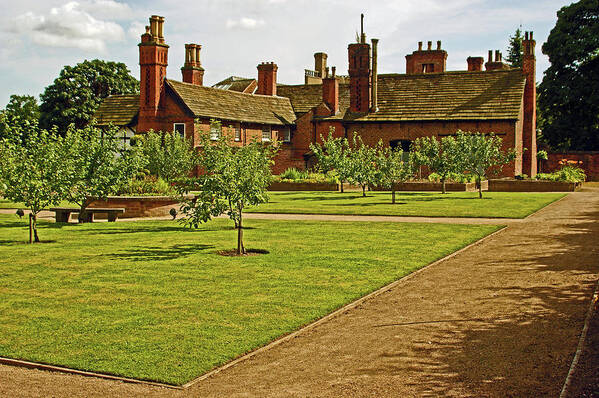 Lancashire Poster featuring the photograph 21/07/14 CHORLEY. Astley Hall. by Lachlan Main