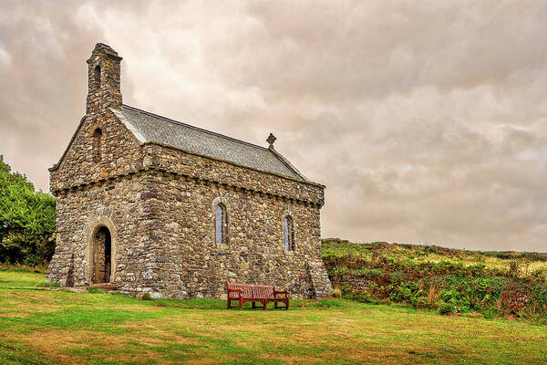 Pembrokeshire Poster featuring the photograph St Nons Retreat Chapel #2 by Mark Llewellyn