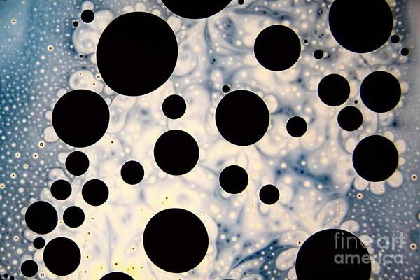 Bubbles Poster featuring the photograph Soap Bubble Film Iridescence #3 by Frank Fox/science Photo Library