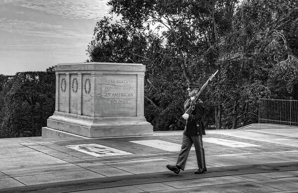 Craig Fildes Photography Poster featuring the photograph Tomb of the Unknown Soldier #5 by Craig Fildes