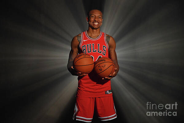 Wendell Carter Jr Poster featuring the photograph 2018 Nba Rookie Photo Shoot #50 by Jesse D. Garrabrant