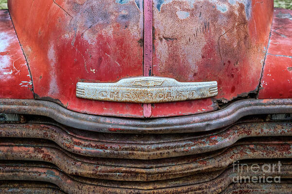 Chevrolet 3100 Poster featuring the photograph 51 Rusting by Tim Gainey