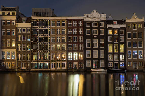Amsterdam Poster featuring the photograph Amsterdam Twilight by Brian Kamprath