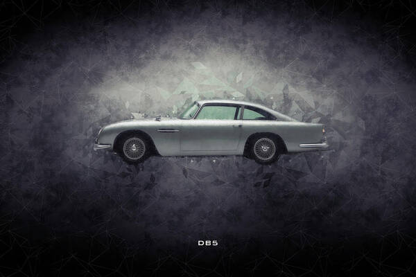 Aston Martin Db5 Poster featuring the digital art Aston Martin DB5 by Airpower Art