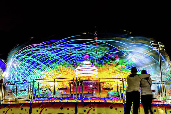 Fair Poster featuring the photograph At the fair, Cancun, Mexico by Julieta Belmont