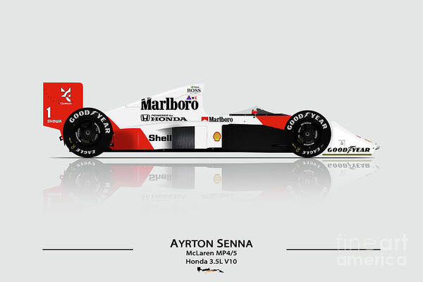 Ayrton Senna Posters