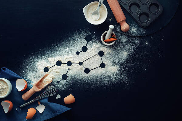 Conceptual Poster featuring the photograph Baking For Stargazers (big Dipper) by Dina Belenko