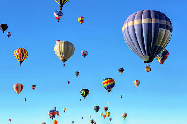 Balloons Poster featuring the photograph Balloons and More Balloons by Deborah Penland