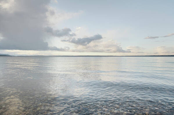 Agua Poster featuring the photograph Bellingham Bay, Washington State by Alan Majchrowicz