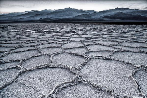 Badwater Poster featuring the photograph Below 280' by Andreas Agazzi