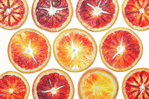 Fresh Poster featuring the photograph Blood Oranges #6 by Cuisine at Home