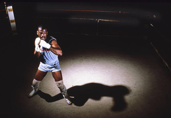 1980-1989 Poster featuring the photograph Boxing by Ronald C. Modra/sports Imagery