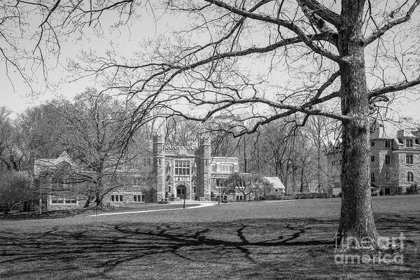 Bryn Mawr College Poster featuring the photograph Bryn Mawr College Campus Center by University Icons