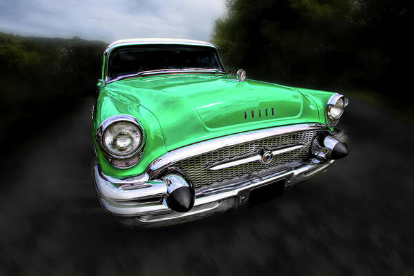 Car Poster featuring the photograph Buick Roadmaster by Carl H Payne