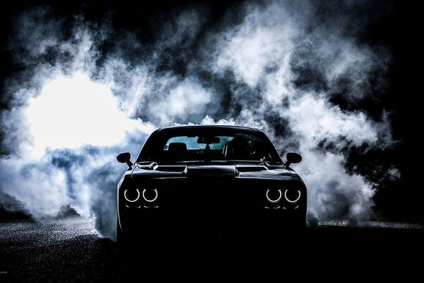 Extreme Poster featuring the photograph Burnout Muscle by Kei Sakuhara