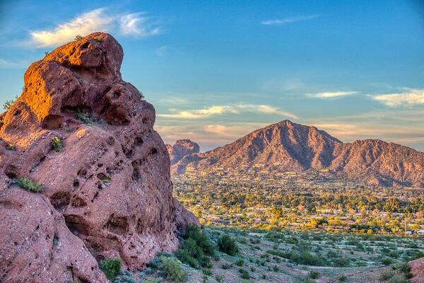 Camelback Mountain Poster featuring the photograph Camelback Mountain by Anthony Giammarino