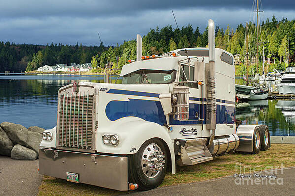 Big Rigs Poster featuring the photograph Catr9351-19 by Randy Harris
