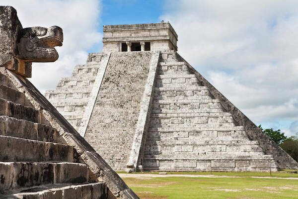 Steps Poster featuring the photograph Chichen Itza by Pedre