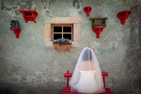 Wedding Poster featuring the photograph Confessional by Adrian Popan