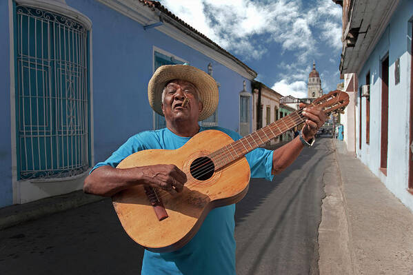 Shadow Poster featuring the photograph Cuba. Santiago De Cuba. Calle Heredia by Buena Vista Images