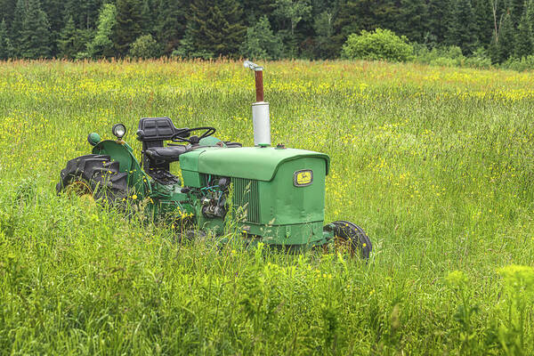 Tractor Poster featuring the photograph Deere Country by Rod Best