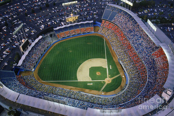 Viewpoint Poster featuring the photograph Dodger Stadium by Getty Images