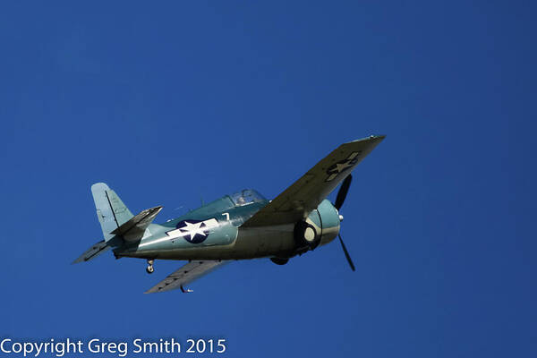 F4f Wildcat Poster featuring the photograph F4F Wildcat by Greg Smith