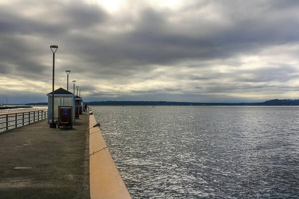 Dock Poster featuring the photograph Fishing Dock by Anamar Pictures