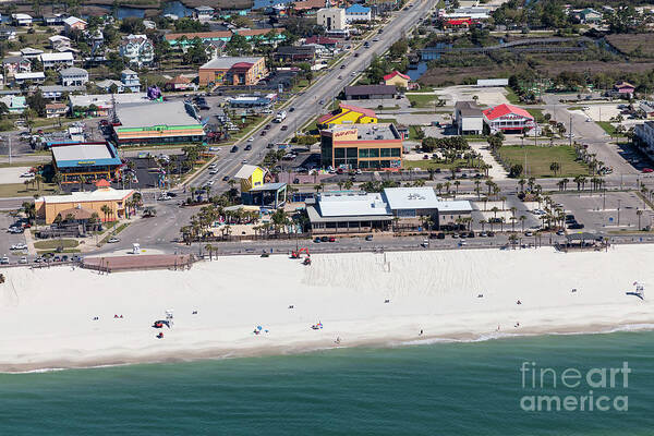 Gulf Shores Beach Poster featuring the photograph Gulf Shores Beach 7139 by Gulf Coast Aerials -