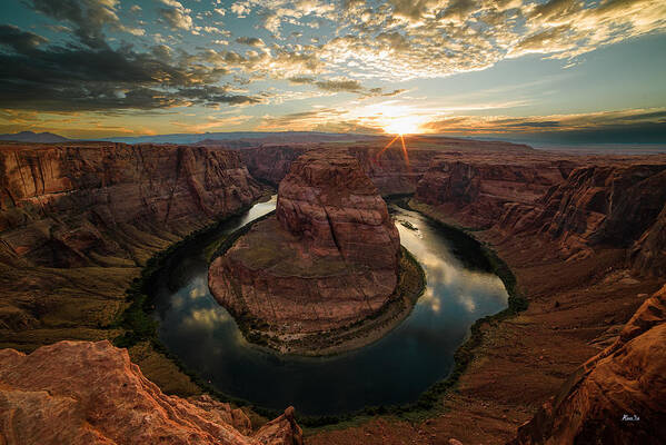Grand Poster featuring the photograph Horseshoe Bend by Kevin Xu