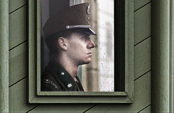 Hungarian Poster featuring the photograph Hungarian Guardsman by Danna Sladjana