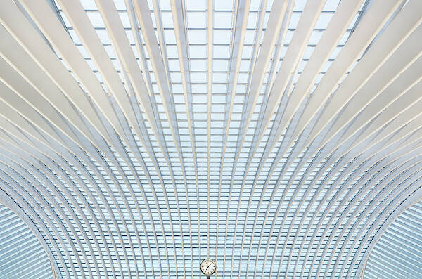 Calatrava Poster featuring the photograph It's Only A Matter Of Time by Michiel Hageman