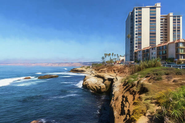2019 Poster featuring the photograph La Jolla Ocean View by Wade Brooks