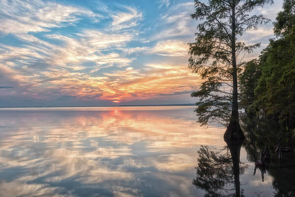 Fine Art Landscape Photography Poster featuring the photograph Mirrored by Russell Pugh