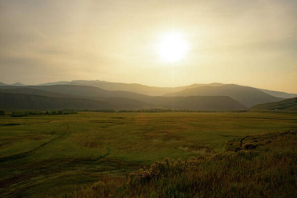 Mountain Poster featuring the photograph Mountains at Dawn by Nicole Lloyd