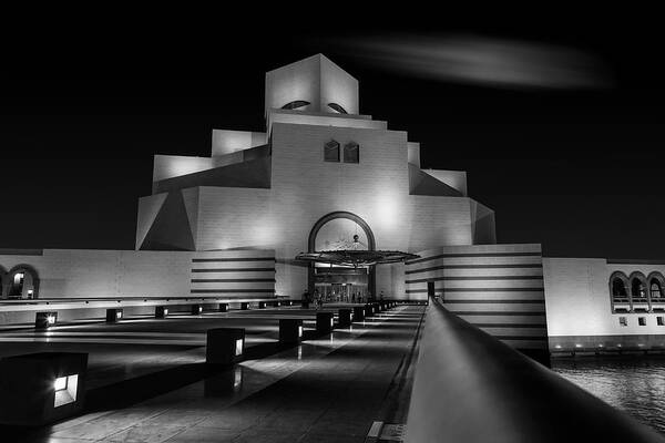 Doha Poster featuring the photograph Museum Of Islamic Art by Mohamed Sabry